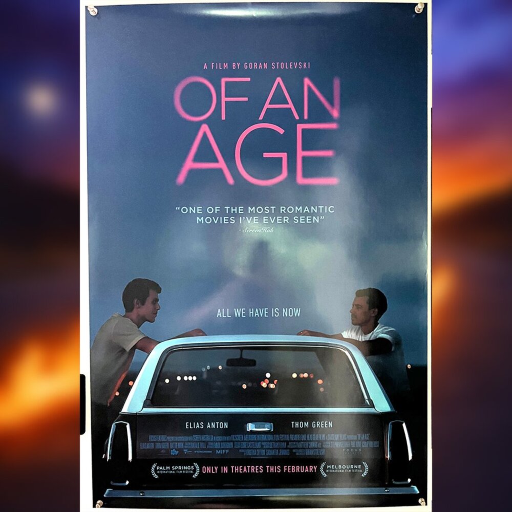 OF AN AGE (2023) - ORIGINAL DOUBLE SIDED MOVIE POSTER